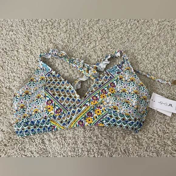 Women’s XL Jessica Simpson Bathing Suit Top NWT - Picture 1 of 5